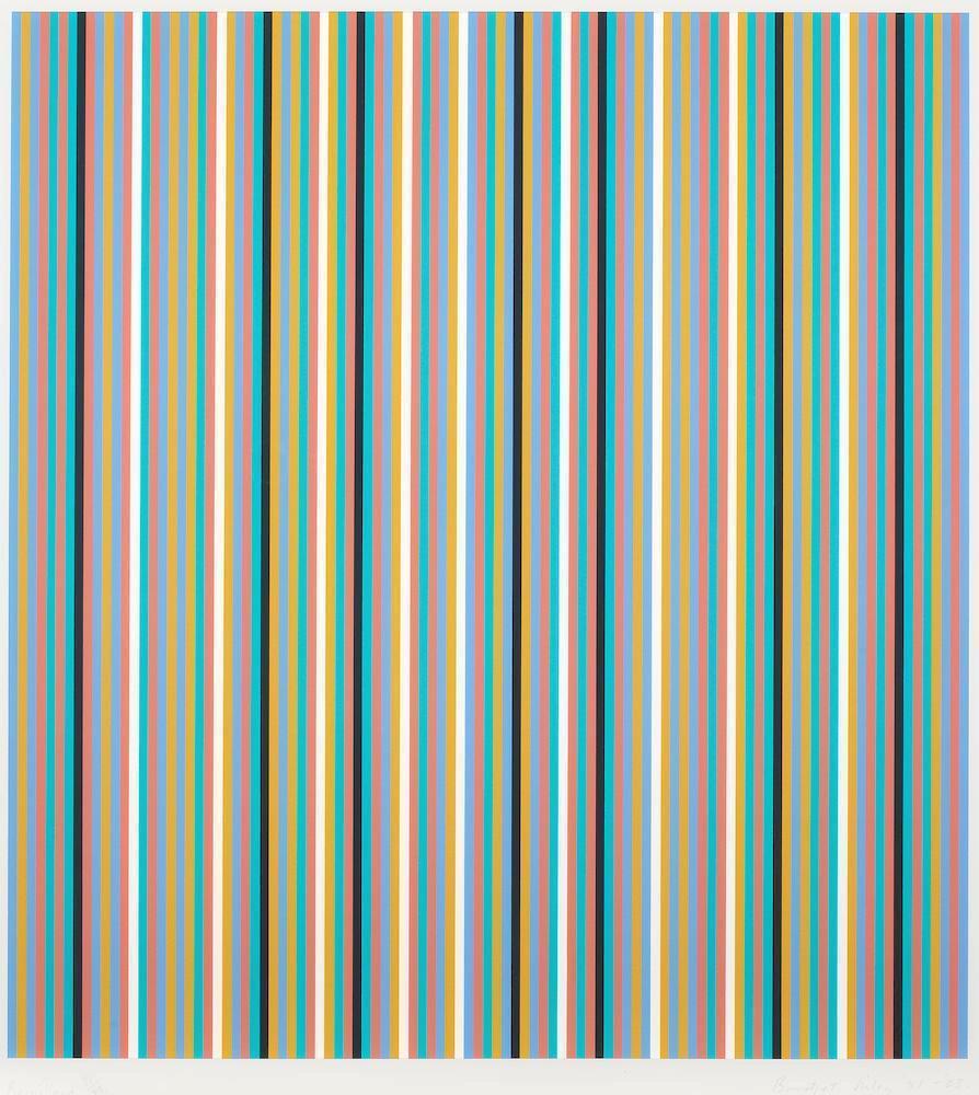 Bridget Riley - Brouillard (Schubert 54)