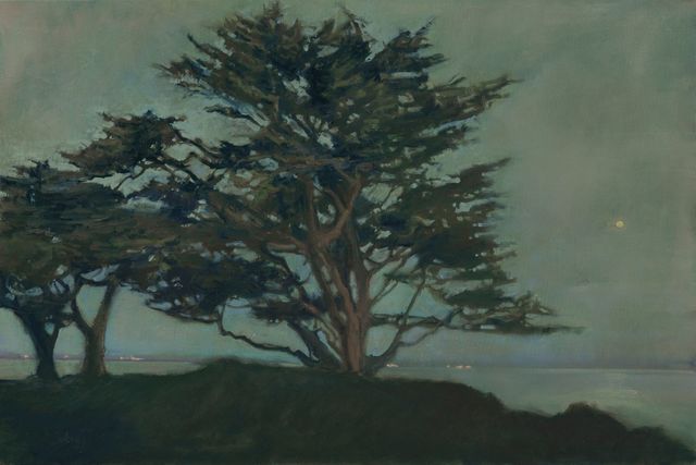 Michelle Jung, ‘Beneath The cypress ~ Monterey Bay, CA’, 2018, The Guild of Boston Artists
