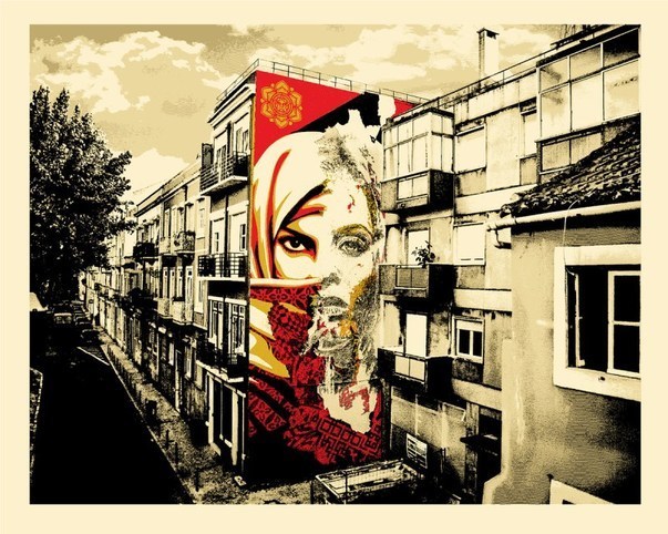 Shepard Fairey, ‘Universal Personhood Lisbon’, 2018, AYNAC Gallery