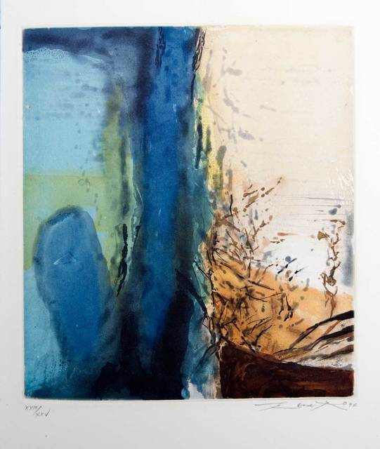 Zao Wou-Ki 趙無極, ‘Composition’, 1994, Print, Etching and aquatint, Goldmark Gallery