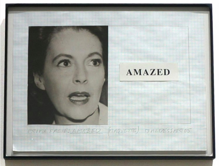 JOHN BALDESSARI
"Prima Facie: Amazed (Maquette)", 2005 JOHN BALDESSARI
"Prima Facie: Amazed (Maquette)", 2005