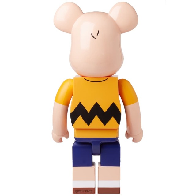 bearbrick charlie brown 1000
