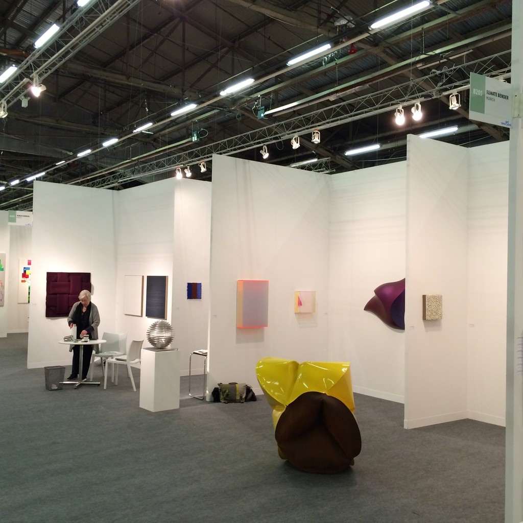 Installation view Galerie Renate Bender, booth B205 Installation view Galerie Renate Bender, booth B205