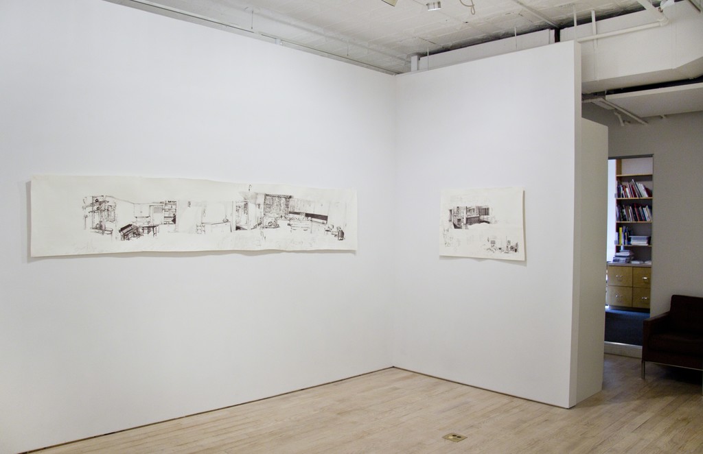 Installation view, "Tables and pills and things," Pierogi Installation view, "Tables and pills and things," Pierogi