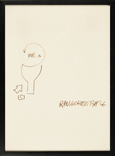 Robert Rauschenberg, ‘Untitled (Diagram for Douglas/Ace Vancouver Exhibition 1967)’, Rago