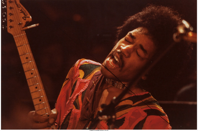 Jim Marshall, ‘Jimi Hendrix singing’, 1967, Heritage Auctions