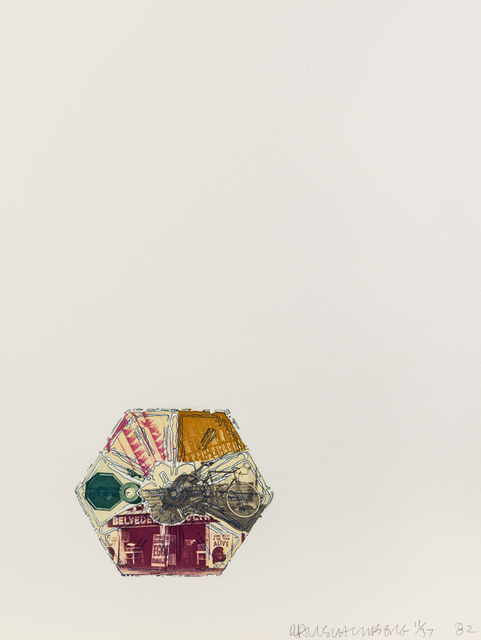 Robert Rauschenberg, ‘10,000' and Rising (from L.A. Flakes)’, 1982, Hindman