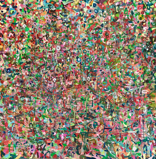 Vincent Pomilio, ‘It Was Never Enough’, 2017, Painting, Acrylic pigmented plaster and wax on canvas, Hal Bromm