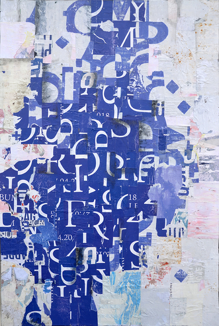 Sylvie Perrin, ‘Rue des Fantasques 3’, 2019, Mixed Media, Collage and mixed technique on canvas + epoxy resin, THE WHITE ROOM GALLERY