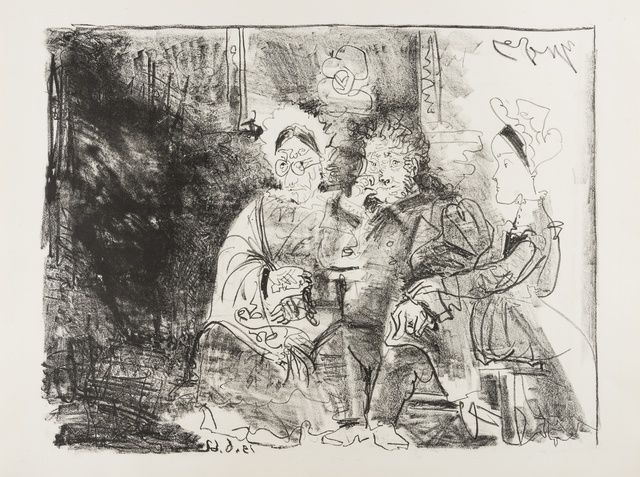 Pablo Picasso, ‘Portrait de la famille Ingresque (Reuse 831; Rau 748; Baer 1369)’, 1962, Forum Auctions