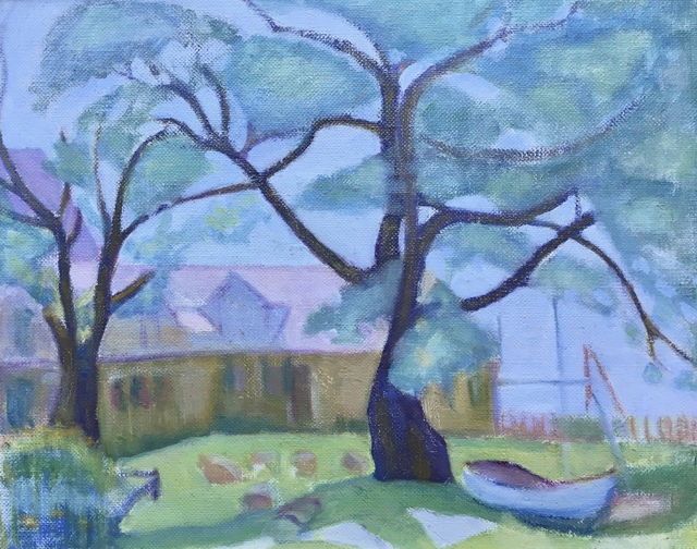 Jane Jarvis Mumford, ‘Yellow House’, 1915, Bakker Gallery