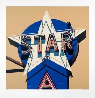 Robert Cottingham, ‘Star’, 2009, Print, Silkscreen on paper, Taglialatella Galleries