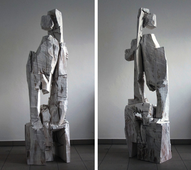 Klaus Prior, ‘O.T.’, 2014-2015, Sculpture, Popplar wood, painted, GALERIE URS REICHLIN
