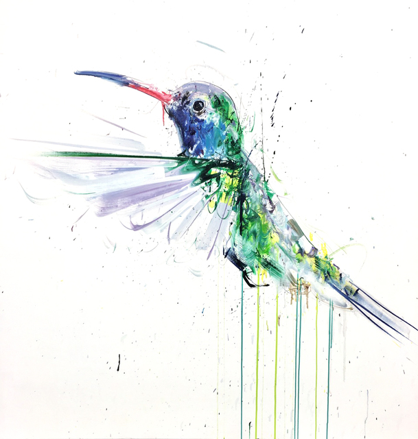 Dave White, ‘Hummingbird IV’, 2019, Painting, Oil on Linen, The Drang Gallery
