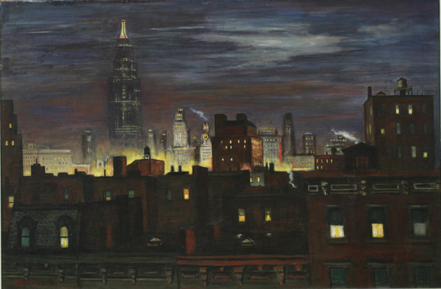 Edmund Yaghjian, ‘Night in Manhattan’, 1936, ACA Galleries