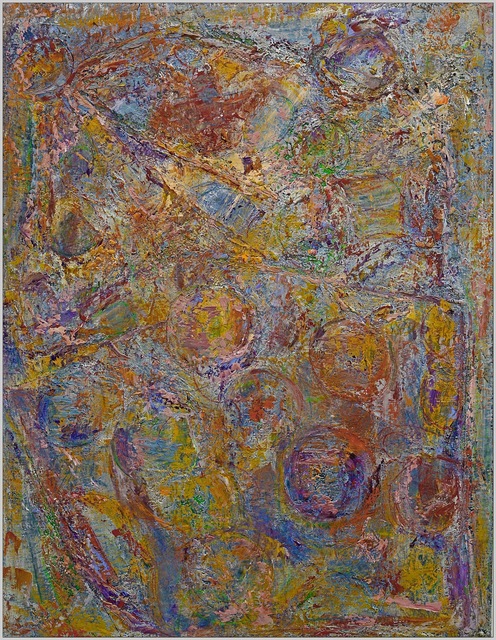 Frédéric Choisel, ‘ Jour de Fête 2 / Celebration Day 2’, 2014, Painting, Oil on linen, metallic pigments, aluminum framed, Andra Norris Gallery