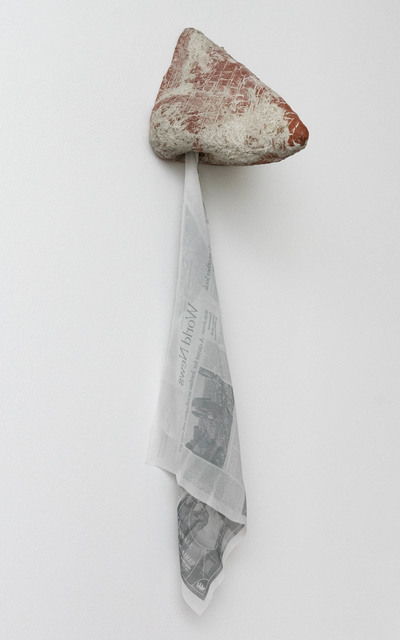 John Isaacs, ‘I Know Now What I Knew Before’, 2019, Installation, Terracotta clay, cement, steel, silk, Hans Alf Gallery