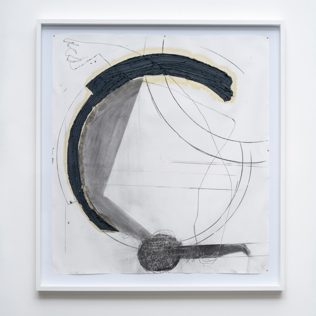 Nuno Ramos, ‘Antígona (Thoughts of Dust) 20’, 2018, Drawing, Collage or other Work on Paper, Charcoal, graphite, oil, wax and vaseline on paper, Fortes D'Aloia & Gabriel