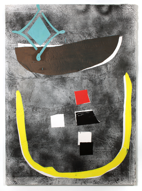 Erin Morrison, ‘Land, Ho!’, 2013, Painting, Oil, ink & silk on Plaster over Burlap, Shout Arthub & Gallery