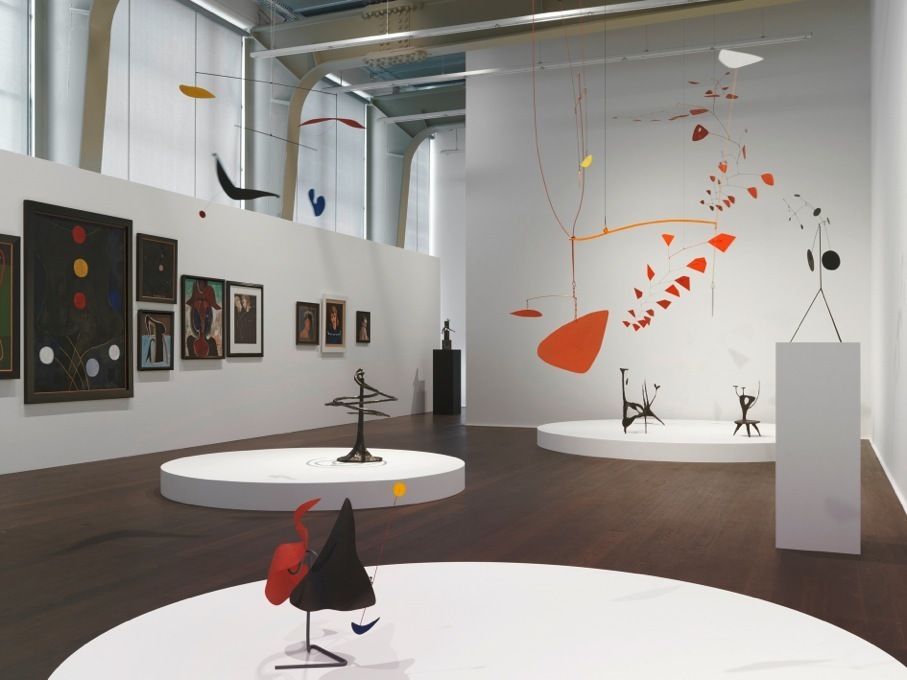 Installation photograph, Transparence: Calder / Picabia Installation photograph, Transparence: Calder / Picabia