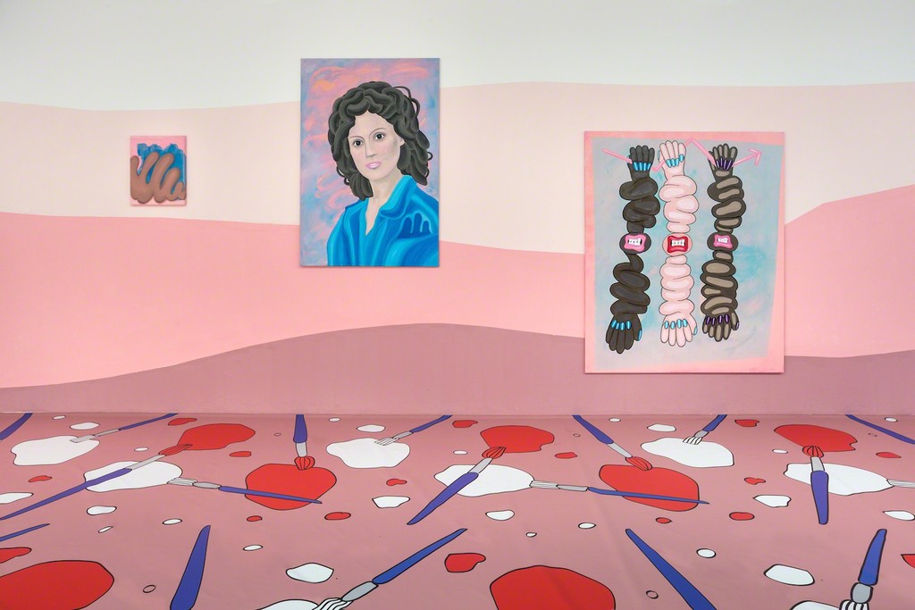 Exhibition view of “Marianne Vlaschits | *a disturbance travelling through a medium*” at DUVE Berlin, September 2016. Image courtesy the artist and DUVE Berlin. Photo: Joachim Schulz Exhibition view of “Marianne Vlaschits | *a disturbance travelling through a medium*” at DUVE Berlin, September 2016. Image courtesy the artist and DUVE Berlin. Photo: Joachim Schulz