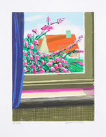 David Hockney - My Window: No. 778, 17th April 2011