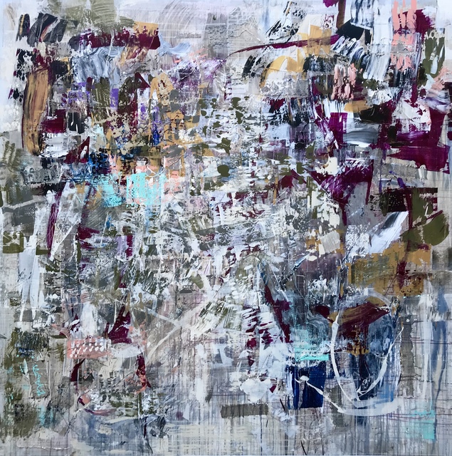 Bang & Lessin, ‘YaYa’, 2018, Painting, Mixed media on linen, Bang & Lessin