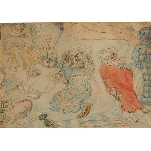 James Ensor, ‘Les Romains De La Décadence’, Freeman's