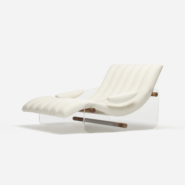 Attributed to Fabio Lenci, ‘lounge chair’, c. 1967, Rago/Wright