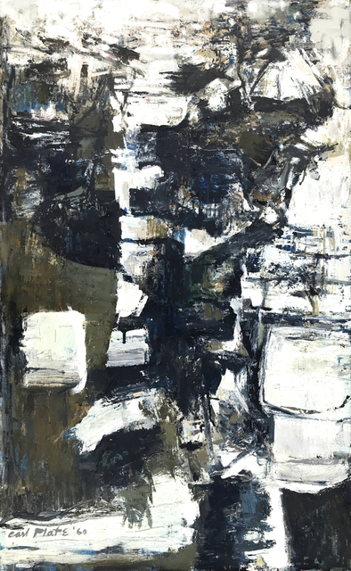 Carl Plate, ‘Paradox of Unreality’, 1960, Painting, PVA on canvas, Charles Nodrum Gallery