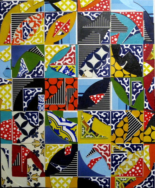 Mariana Lloyd, ‘Untitled’, 2018, Mixed Media, Wood/paint/tiles, Mercado Moderno