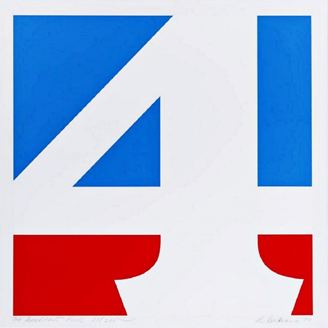 Robert Indiana, ‘The American Four’, 1970, Print, Silkscreen print, Galerie Raphael