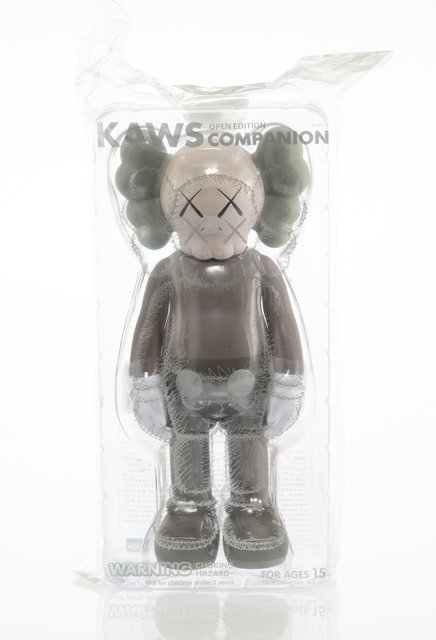 KAWS, ‘Companion (Brown)’, 2016, Sculpture, Painted cast vinyl, Heritage Auctions