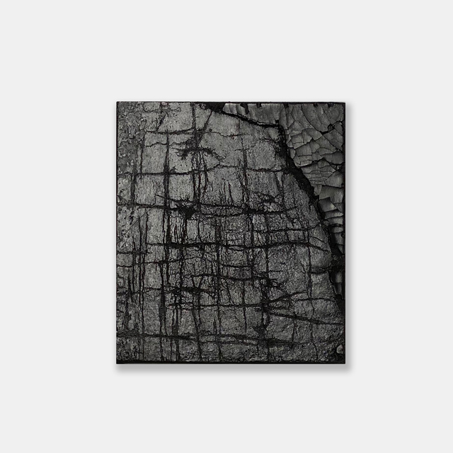 Susan Gunn, ‘Fondo Nero II’, 2021, Painting, Ink, earth pigment and organic gesso on fine linen and board, bo.lee gallery