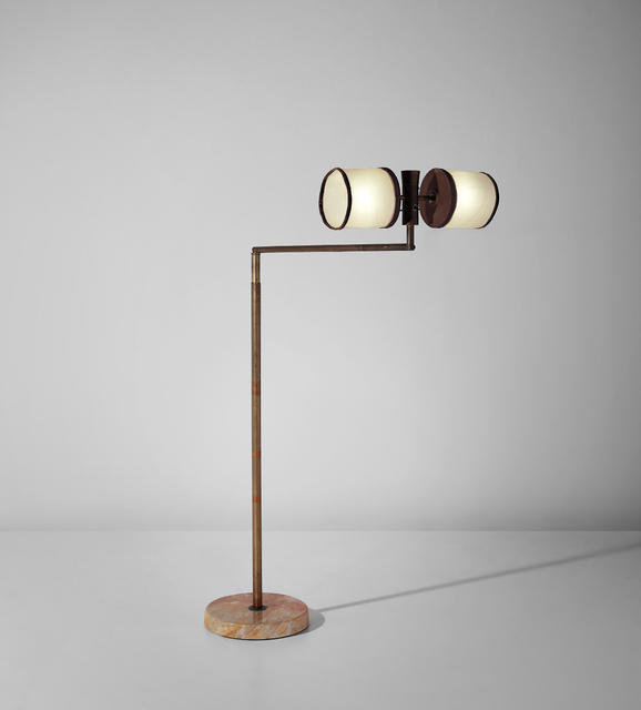 Giuseppe Ostuni, ‘Rare adjustable standard lamp’, ca. 1950, Phillips