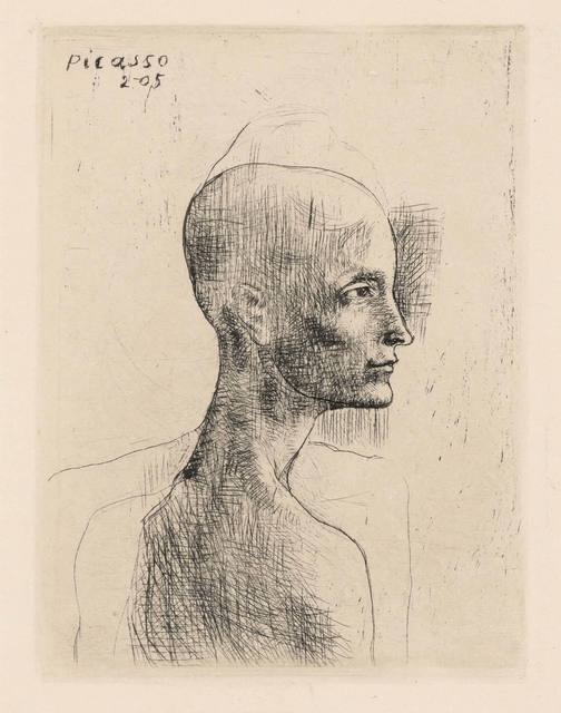 Pablo Picasso, ‘BUSTE D'HOMME (B. 4)’, 1905, Doyle