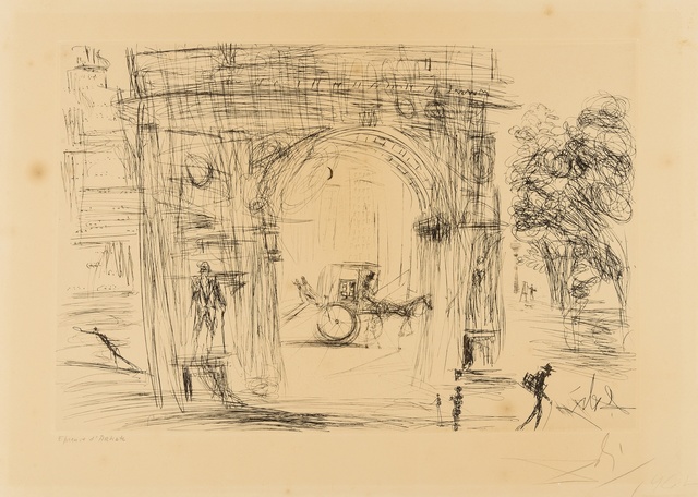 Salvador Dalí, ‘Washington Gate (M & L 113c; Field 64-3B)’, 1964, Forum Auctions