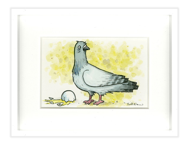 Todd Francis, ‘SMALL PIGEON PAINTING,’, 2017, Subliminal Projects