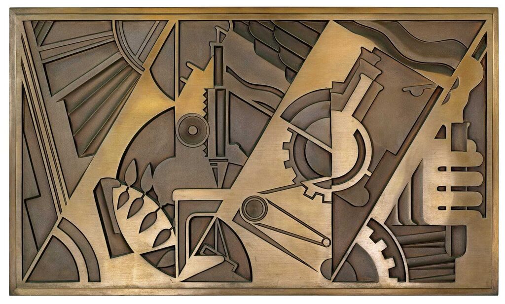 Roy Lichtenstein - Peace Through Chemistry Bronze
