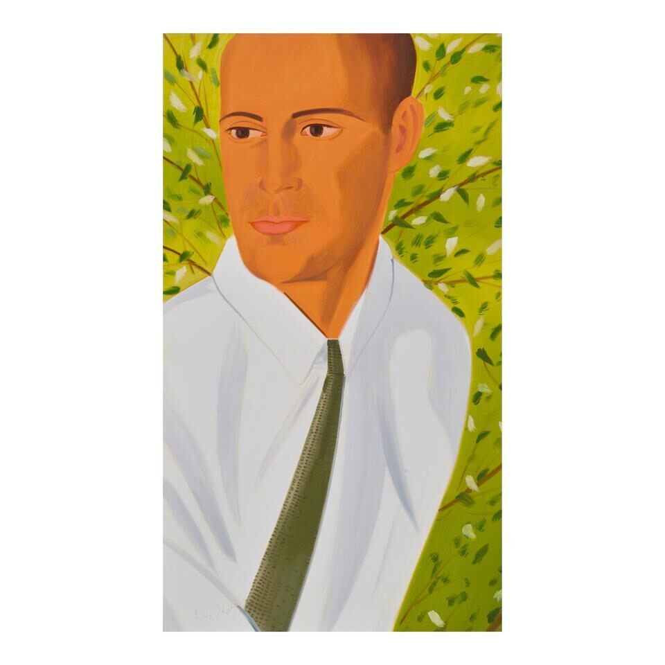 Alex Katz - Perry, from White Shirt