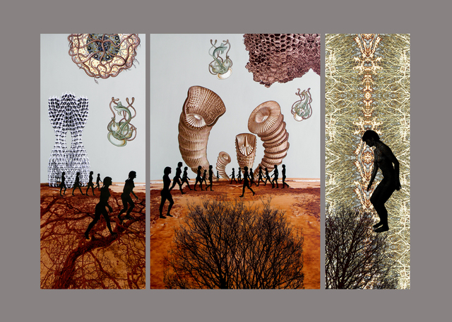 Sonia Mehra Chawla, ‘Transitory Shores & Biomorphic Daydreams ’, 2013, Mixed Media, Mixed Media on Archival Canvas, Exhibit 320