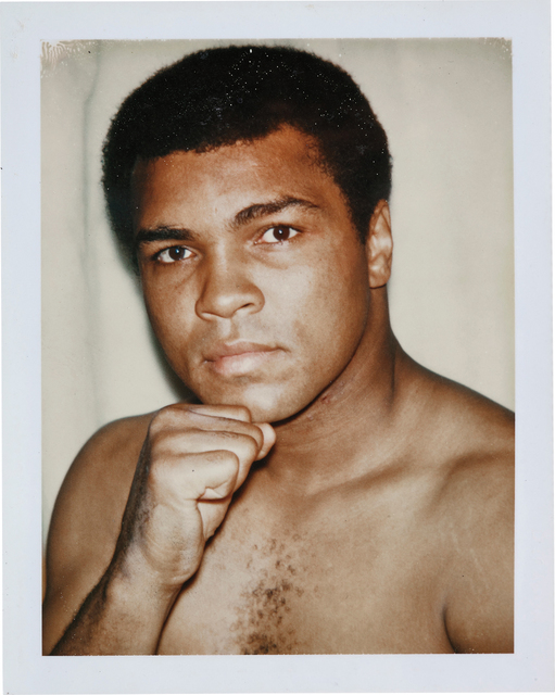 Andy Warhol, ‘Muhammad Ali’, 1977, Photography, Polaroid print, Phillips