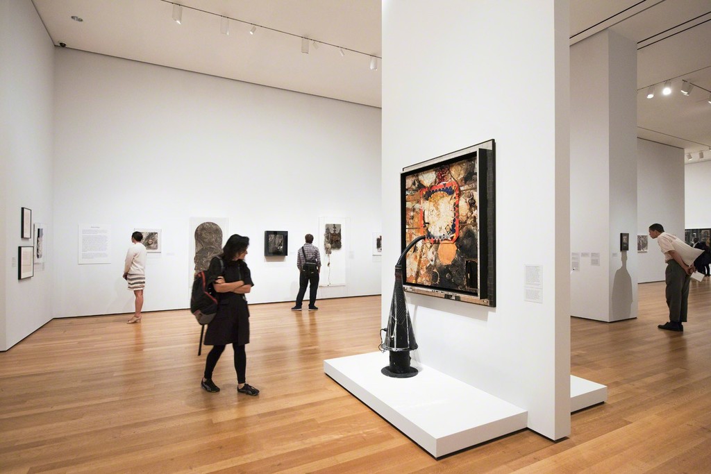 Installation view of BRUCE CONNER: IT’S ALL TRUE. The Museum of Modern Art, New York, July 3-October 2, 2016. © 2016 The Museum of Modern Art. Photo: Martin Seck Installation view of BRUCE CONNER: IT’S ALL TRUE. The Museum of Modern Art, New York, July 3-October 2, 2016. © 2016 The Museum of Modern Art. Photo: Martin Seck