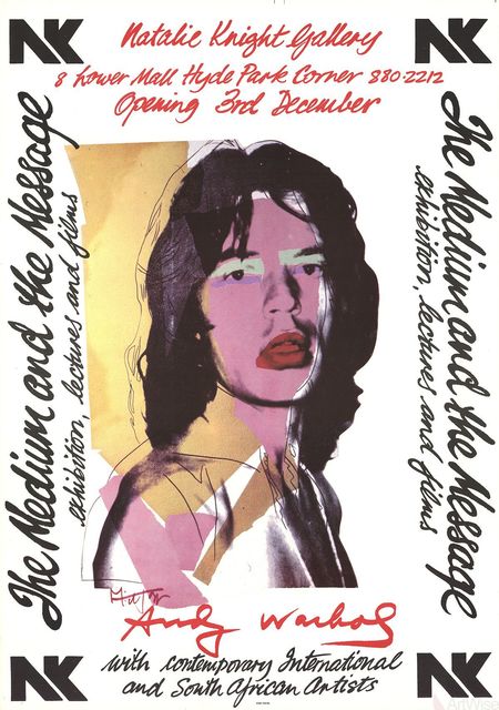 Andy Warhol, ‘Mick Jagger’, 1974, ArtWise