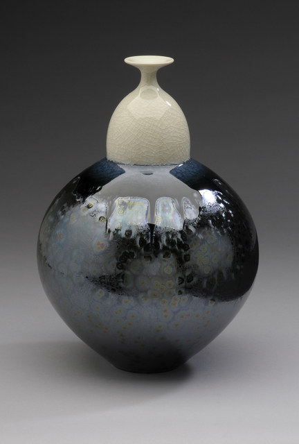 Hideaki Miyamura | Gourd vase, sea foam green glaze | Available for ...