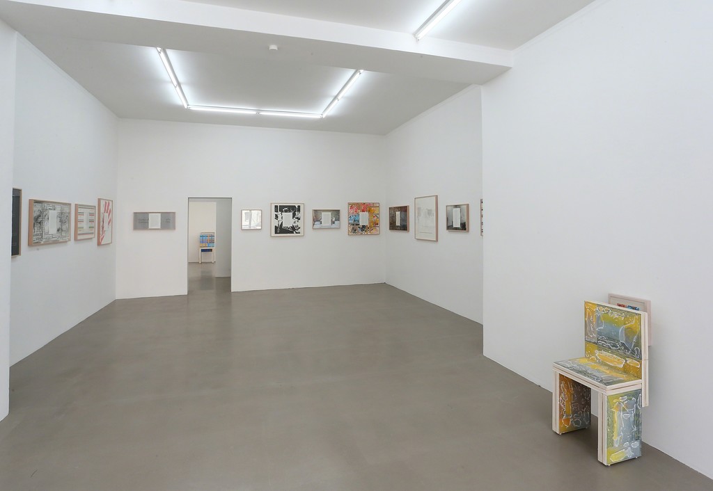 installation view "Letters to the Red Krayola, Kadel Willborn, Düsseldorf, Germany, 2013 installation view "Letters to the Red Krayola, Kadel Willborn, Düsseldorf, Germany, 2013