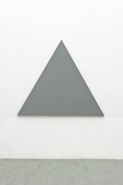 Alan Charlton, ‘Triangle painting’, 2012, Alfonso Artiaco
