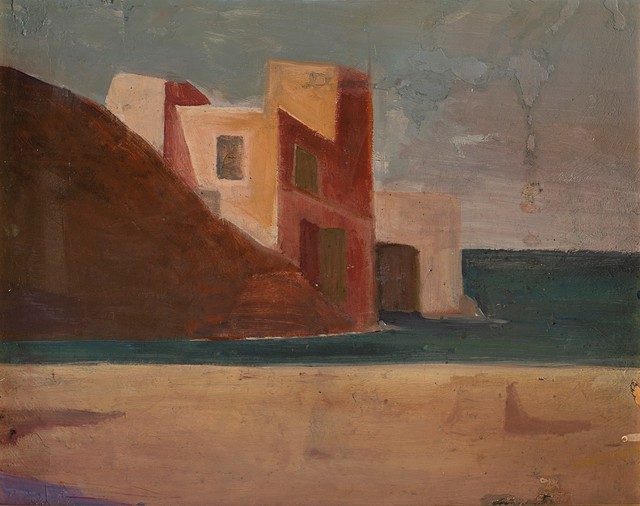 Pompeo Borra, ‘Capri’, 1940, Painting, Oil on panel, Finarte