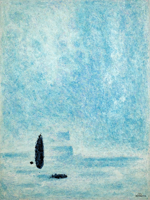 Emil Bisttram, ‘Untitled’, 1959, Painting, Oil on board, Addison Rowe Gallery