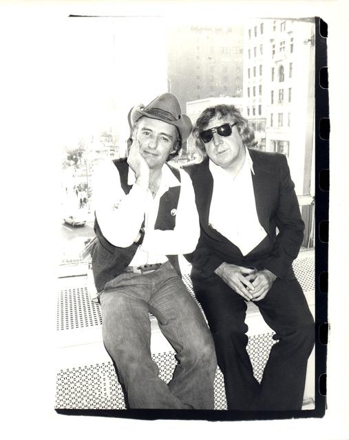 Andy Warhol, ‘Dennis Hopper and Gerry Rothenberg’, BlackBook Presents